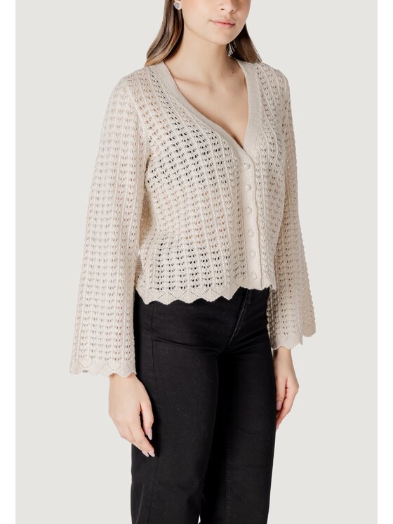 ONLY ONLY Maglione ONLASA LS STRUCTURE Beige To Fit