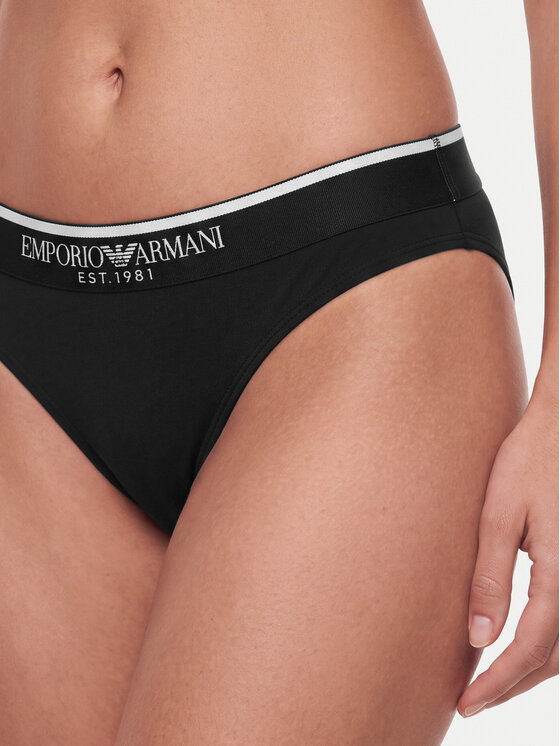 Emporio Armani Underwear Emporio Armani Underwear Σετ βραζιλιάνικα σλιπ EW005197 AF27298 UC001 Μαύρο