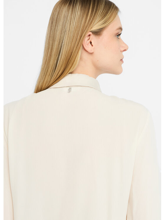 Liu Jo Liu Jo Camicia MF5106T257820304 Beige Regular Fit