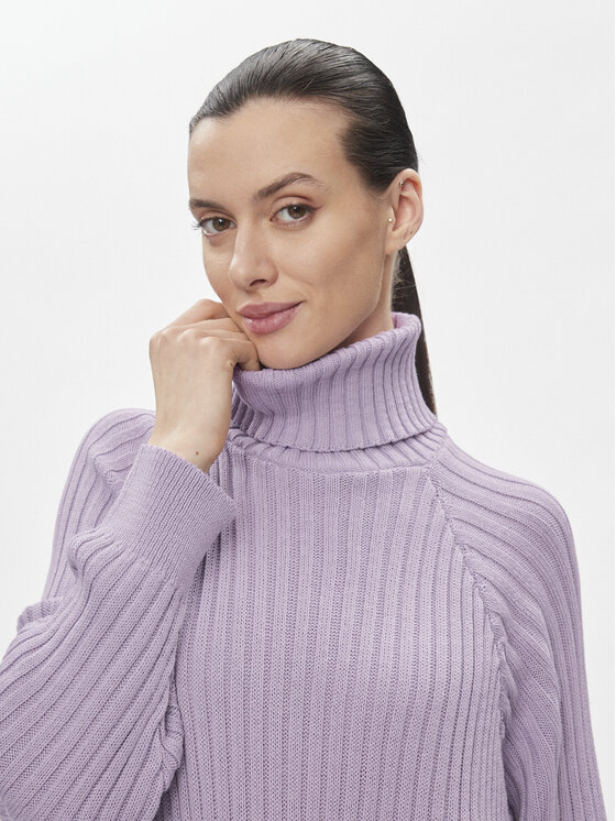 YAS YAS Džemper haljina Mavi 26028660 Ljubičasta Regular Fit
