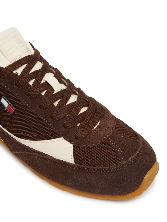 Tommy Jeans Tommy Jeans Sneakersy Archive '97 Lite Sued EN0EN02997 Hnedá