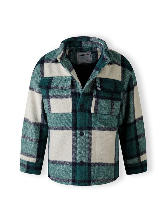 minoti minoti Kurtka przejściowa 27shirt41 Zielony Regular Fit