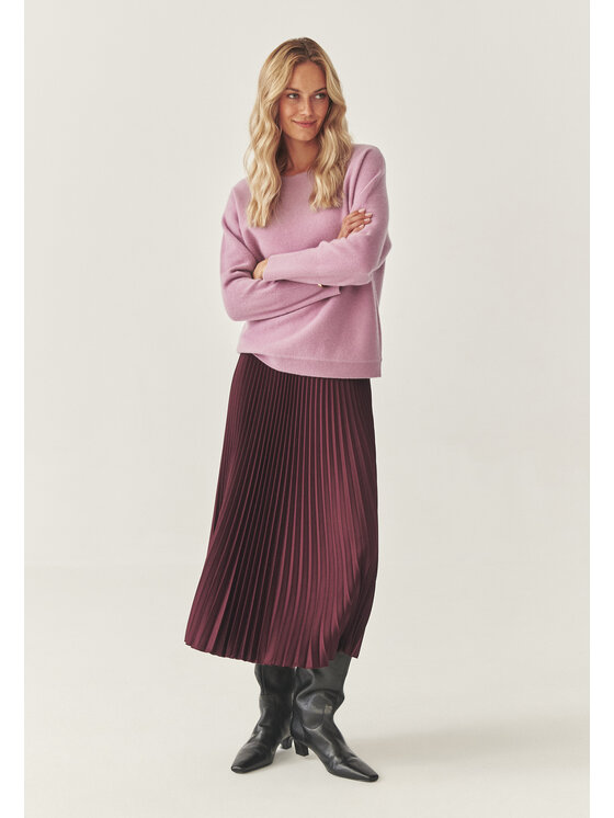 TATUUM Tatuum Sweter LIVIA Fioletowy Classic Fit