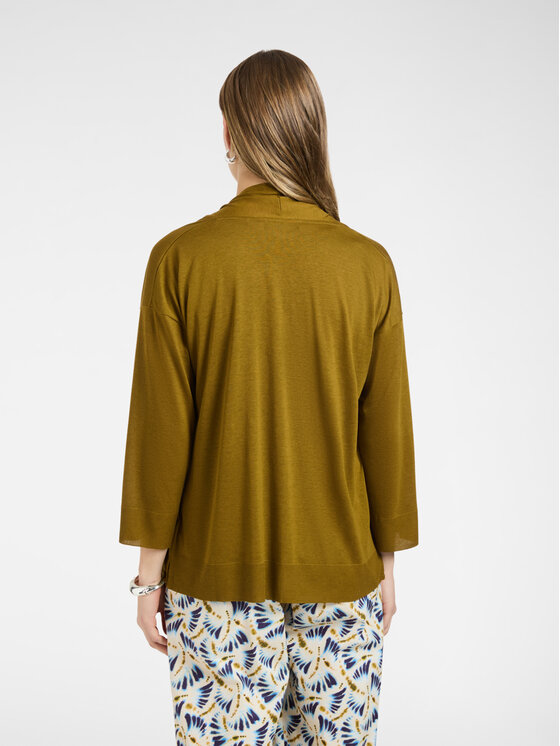 Elena Mirò Elena Mirò T-Shirt G092Z000613N025 Zielony Regular Fit
