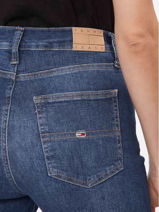 Tommy Jeans Tommy Jeans Jeansy Sylvia DW0DW17156 Niebieski Flare Fit