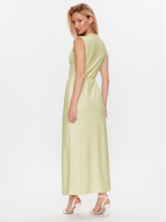 Rinascimento Rinascimento Kokteilinė suknelė CFC0113696003 Žalia Regular Fit