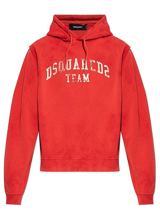 Dsquared2 Dsquared2 Bluza S71GU0748 Czerwony Regular Fit