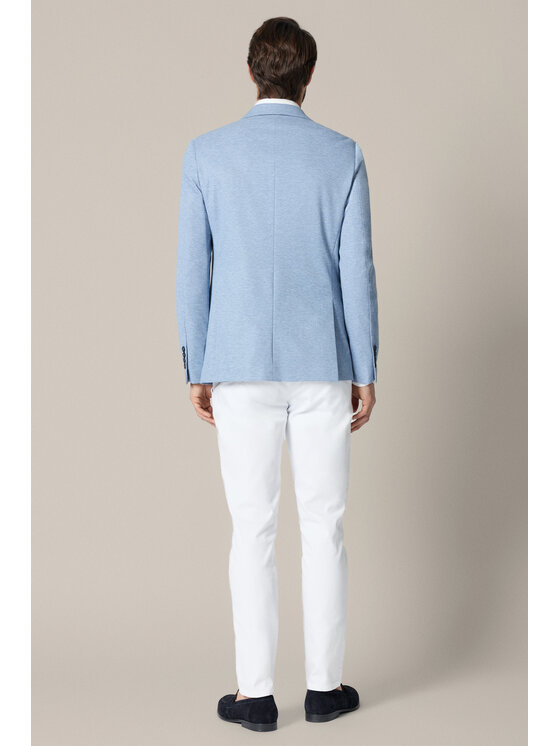 Lancerto Lancerto Marynarka Madesimo MA131126000004 Niebieski Slim Fit