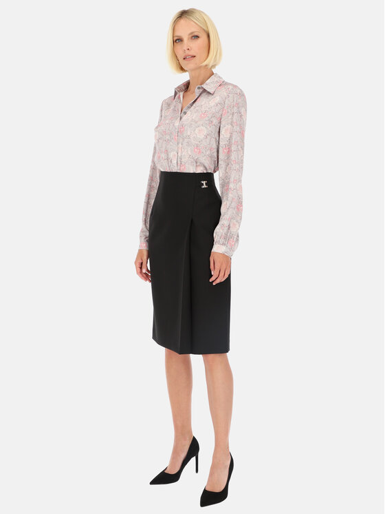 Potis & Verso Potis & Verso Spódnica Felis Czarny Slim Fit