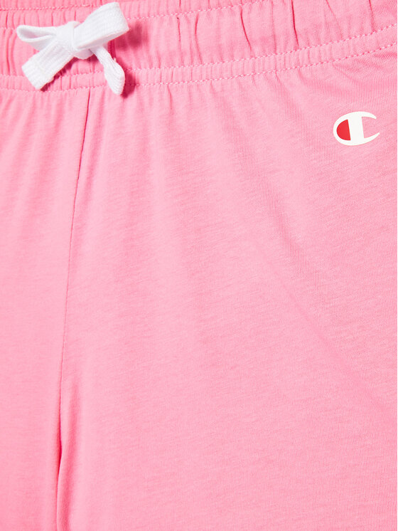 Champion Champion Komplet t-shirt i spodenki 404624 Biały Regular Fit