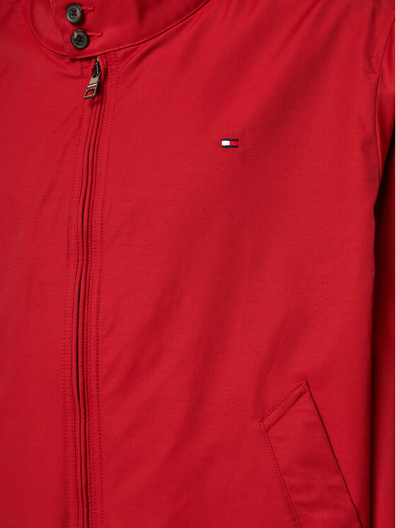 Tommy Hilfiger Tommy Hilfiger Kurtka przejściowa Club Harrington MW0MW35670 Czerwony Regular Fit