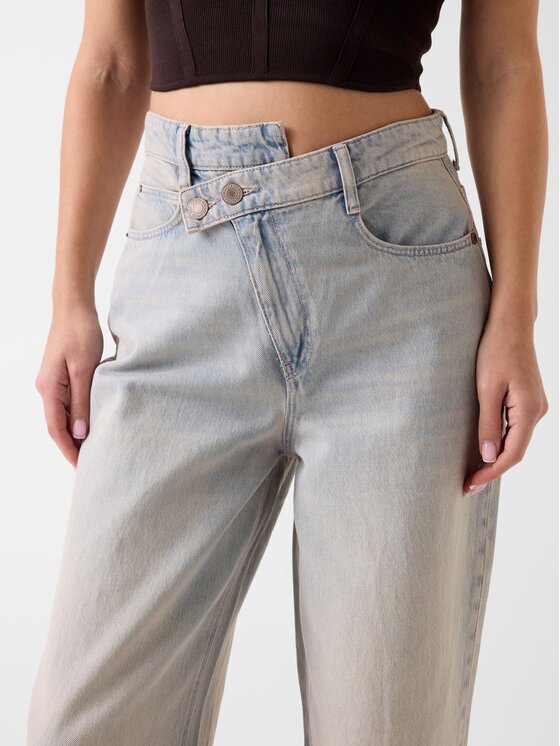 Guess Guess Jeansy 183310 Różowy Relaxed Fit