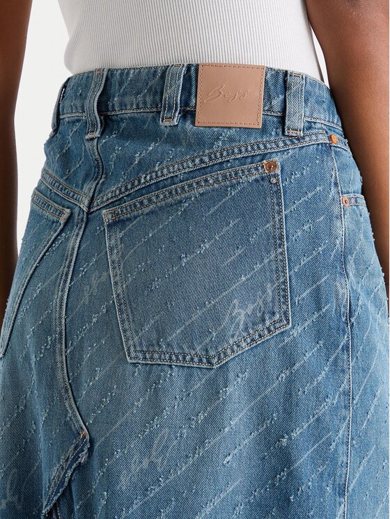 BOSS BOSS Jeans krilo 50542445 Modra Regular Fit