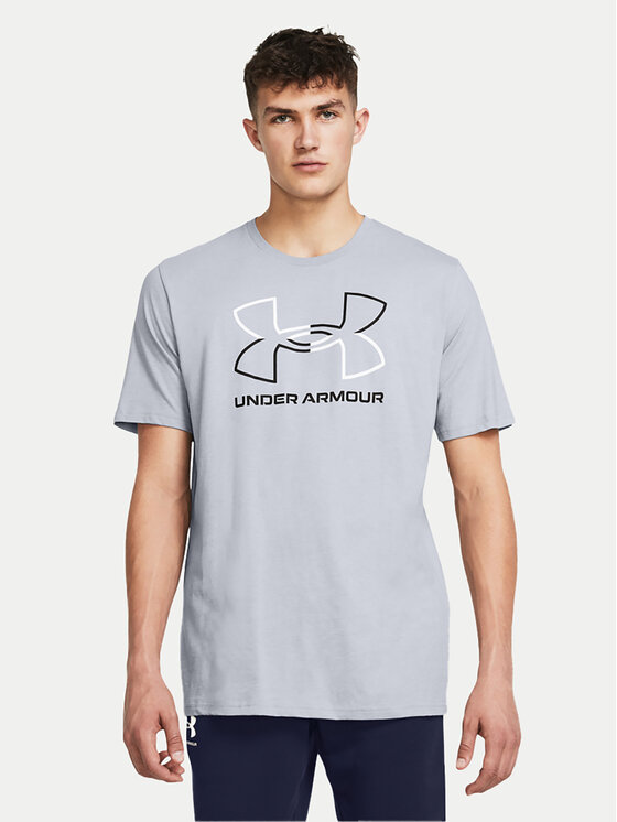 Under Armour T-shirt Ua Gl Foundation Update Ss 1382915-011 Siva Loose Fit