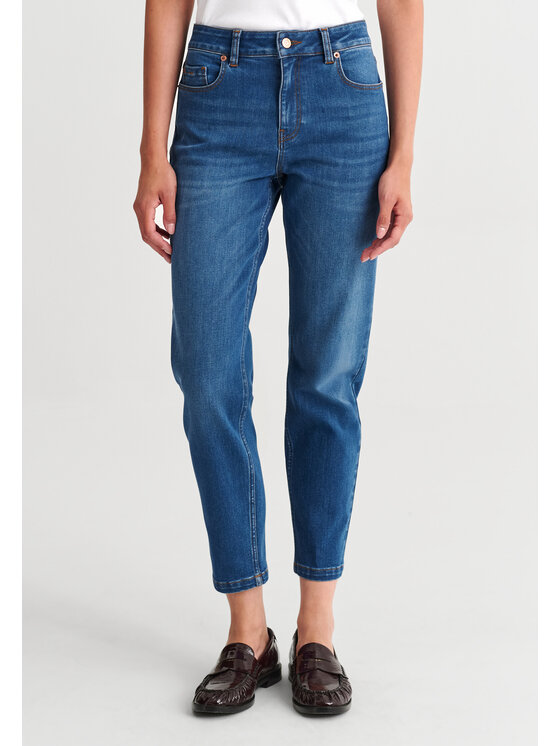 TATUUM TATUUM Jeansy FARO Granatowy Slim Fit