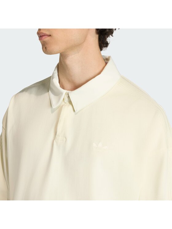 adidas adidas Polo 159054 Beżowy Loose Fit