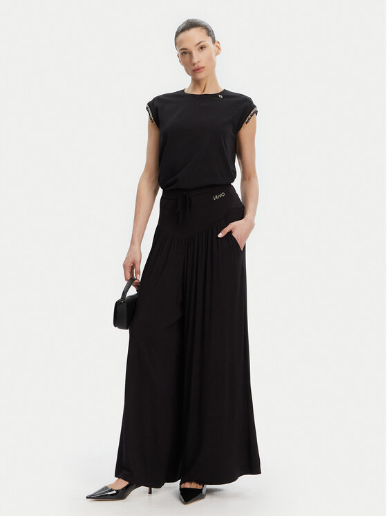 Liu Jo Liu Jo Bluză WA5158 J5003 Negru Regular Fit