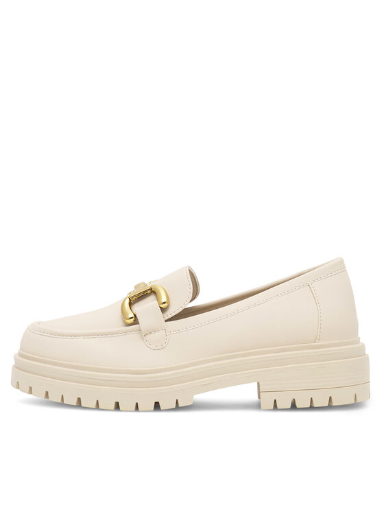 DeeZee DeeZee Loafersy Chiara WS5195-42 Beżowy