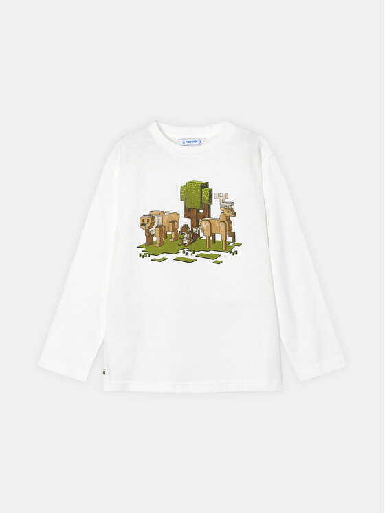 Mayoral Mayoral Särkpluus 4054 Ekrüüvärv Regular Fit