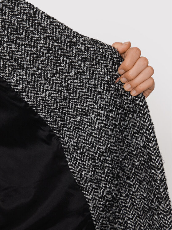 PINKO Pinko Παλτό μεταβατικό Camille 1G18CN A03H Γκρι Regular Fit