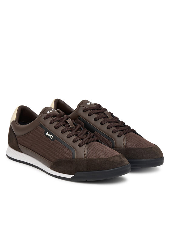 BOSS BOSS Sneakersy Nitan 50573552 Brązowy