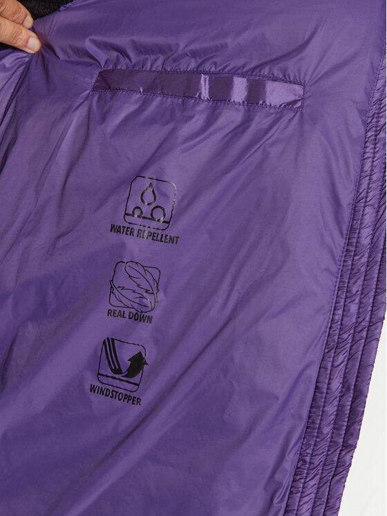 Bomboogie Bomboogie Pūkinė striukė CW6630TDLC4 Violetinė Regular Fit