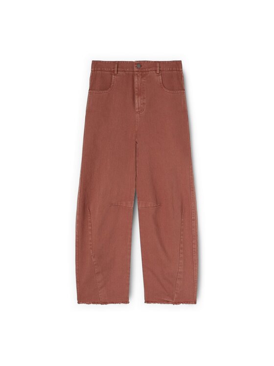 Motivi Motivi Pantaloni di tessuto P05NQ004857N022 Marrone Boy Fit