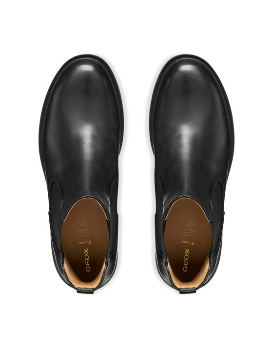 Geox Geox Kotníková obuv s elastickým prvkem D Spherica Ec1 B D66DKA 43 C9999 Černá