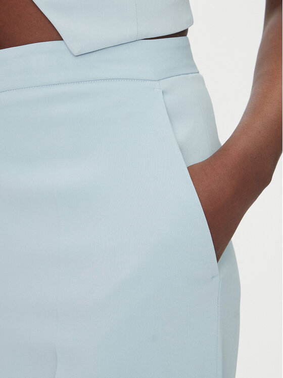 PINKO PINKO Spodnie materiałowe Pergamino 100331 A20Q Błękitny Regular Fit