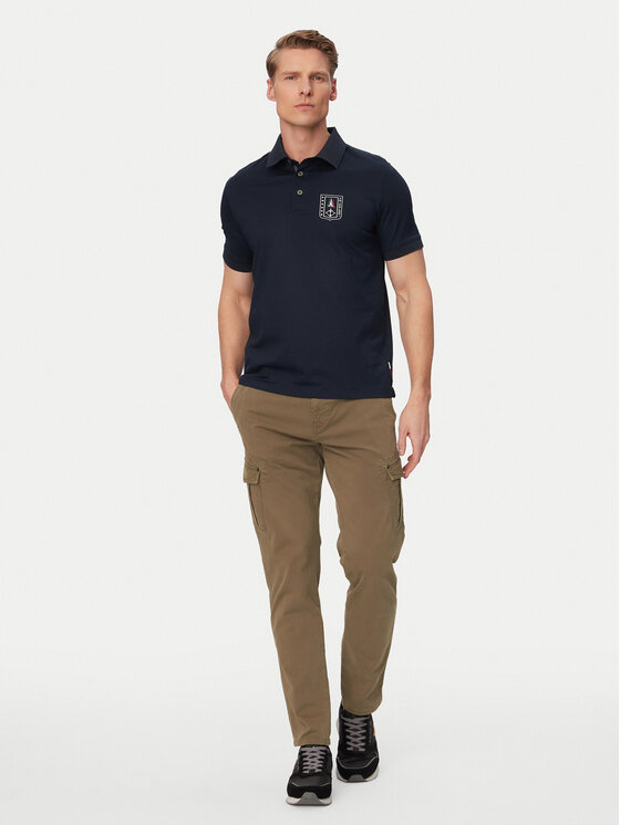 Aeronautica Militare Aeronautica Militare Поло 261PO1917UJ00682 Cиній Regular Fit