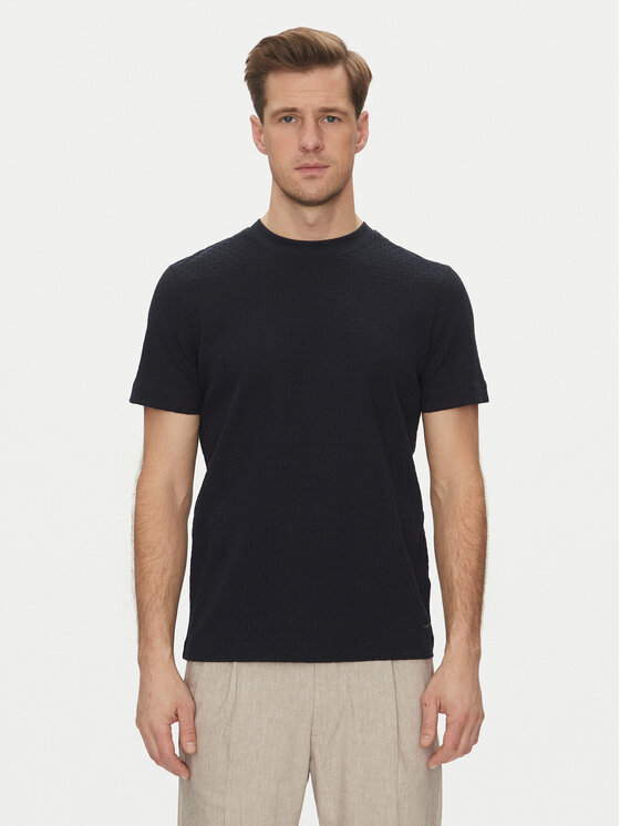JOOP! JOOP! Marškinėliai 17 JJ-04Brandon 30044672 Tamsiai mėlyna Modern Fit