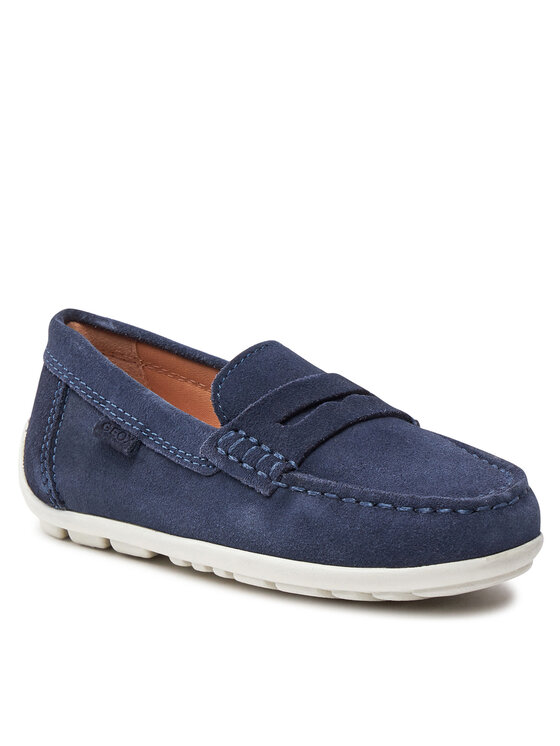 Geox Geox Mokasíny J New Fast Boy J826CA 00022 C4211 M Tmavomodrá