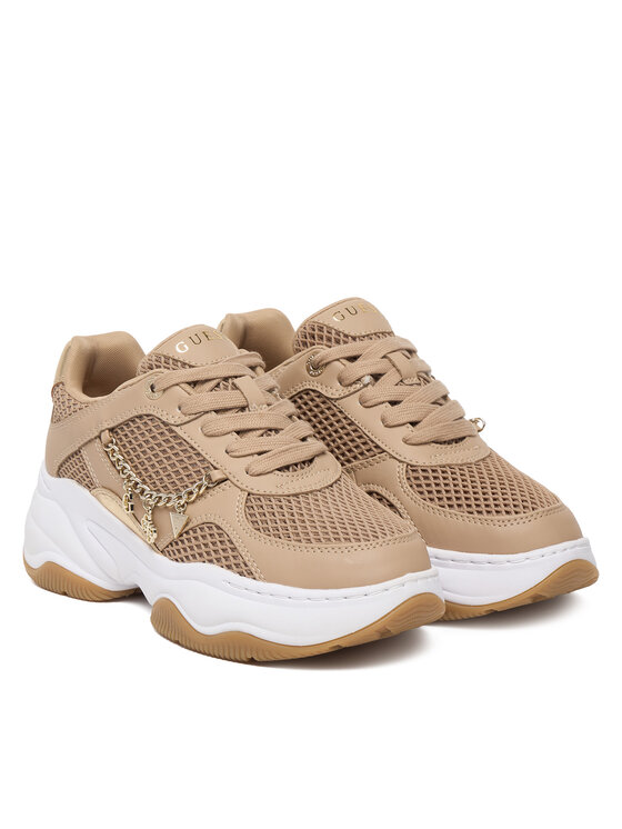 Guess Guess Sneakersy FLPHAR ELE12 Beżowy