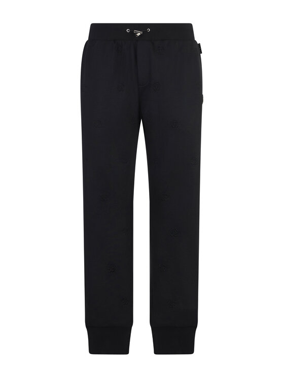 PHILIPP PLEIN PHILIPP PLEIN Spodnie dresowe 30024 Czarny Jogger Fit