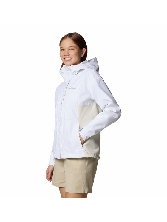 Columbia Columbia Kurtka outdoor 208698 Biały Regular Fit