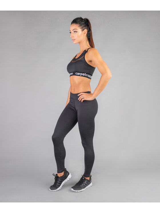 Carpatree Carpatree Biustonosz sportowy HoopMesh Czarny