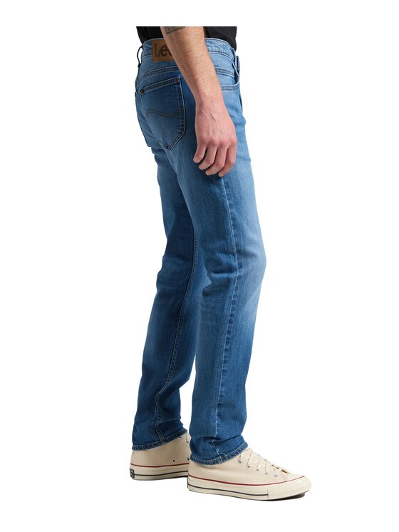 Lee Lee Jeansy 112386553 Niebieski Slim Fit