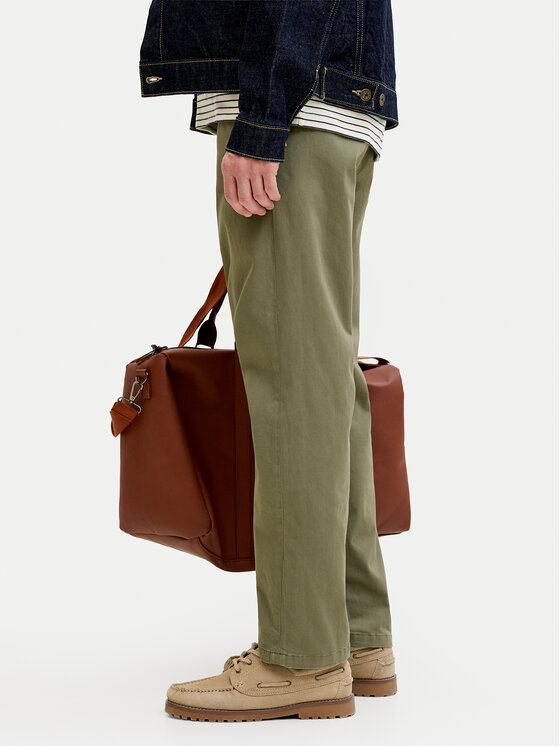 Jack & Jones Jack & Jones Чино панталони Kane 12268490 Зелен Regular Fit