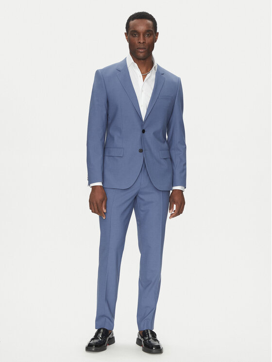 HUGO HUGO Uzvalks Henry/Getlin232X 50530116 Zils Slim Fit