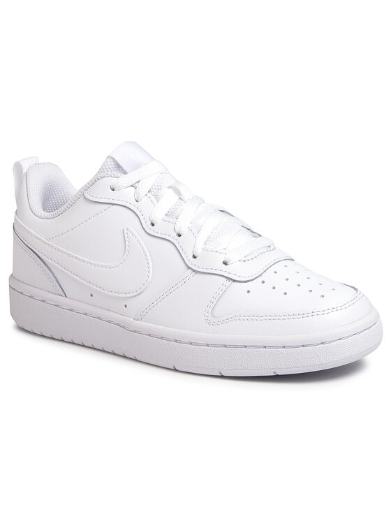 Nike Nike Tenisice Court Borough Low 2 (GS) BQ5448 100 Bijela