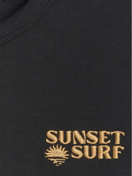 4F 4F T-Shirt FOB SUMMER Czarny Oversize