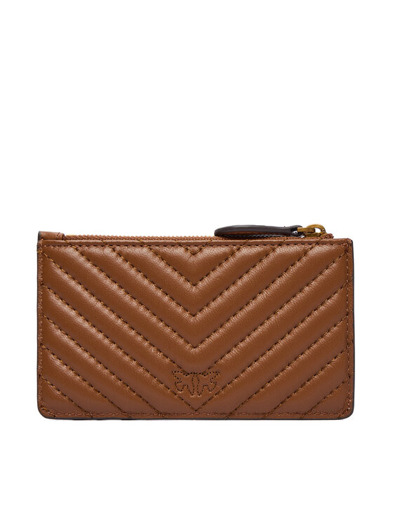 PINKO PINKO Etui na karty kredytowe Airone Cardholder. AI 23-24 PCPL 100251 A0GK Brązowy