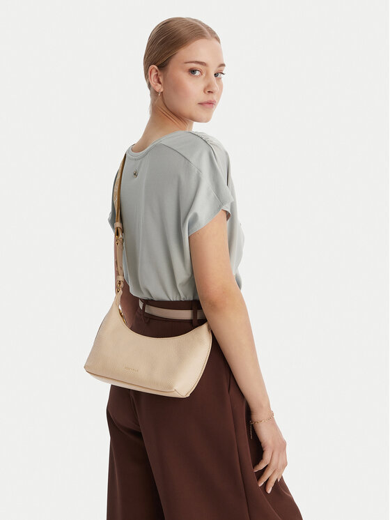 Coccinelle Coccinelle Handtasche UF8 Coccinellesuri E5 U8F 55 01 01 Beige