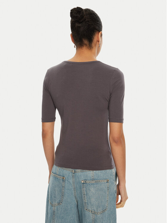 ROTATE ROTATE T-Shirt 114094 Szary Regular Fit