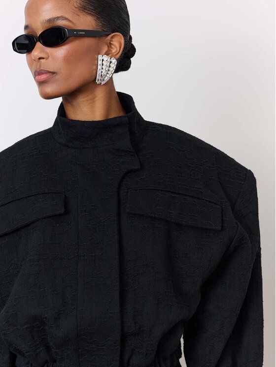 La Mania La Mania Bomber ALBA Nero Classic Fit