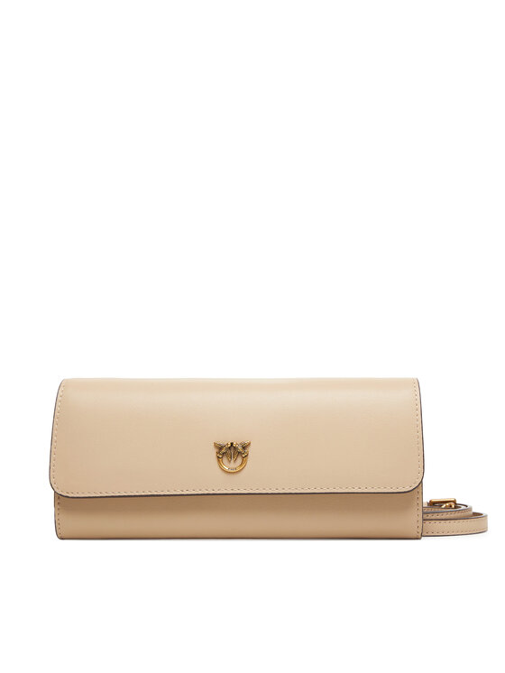 PINKO PINKO Käekott Love Tiny Brids Wallet C AI 25-26 PCPL 103765 A0F1 Beež