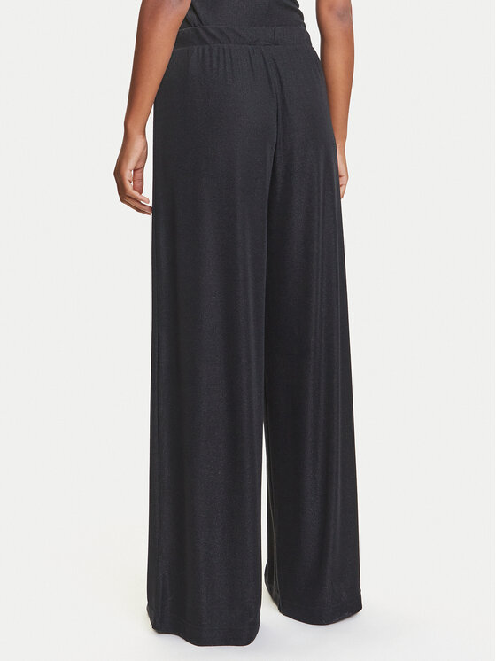 Emporio Armani Emporio Armani Pantaloni di tessuto EW000594 AF12206 FC043 Nero Wide Leg