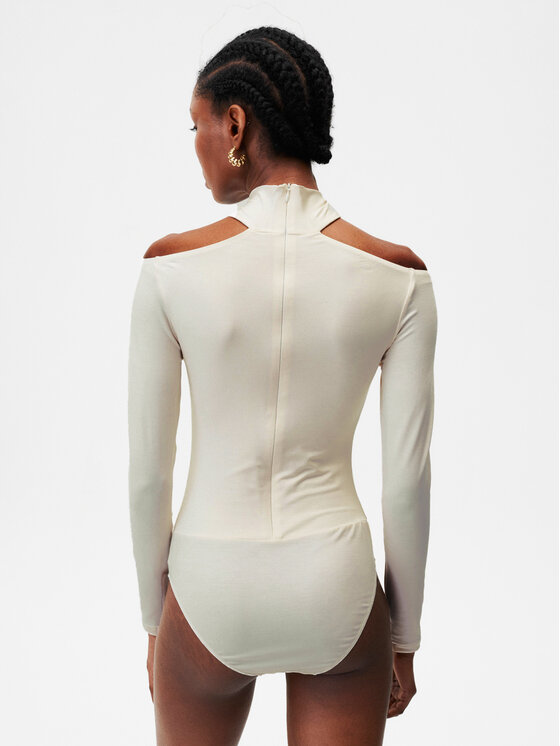 Undress Code Undress Code Bodijs Drunk In Love 648 Écru Slim Fit