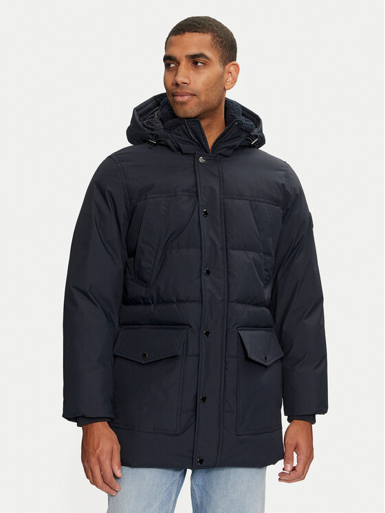 Tommy Hilfiger Tommy Hilfiger Télikabát Rockie MW0MW36593 Sötétkék Regular Fit