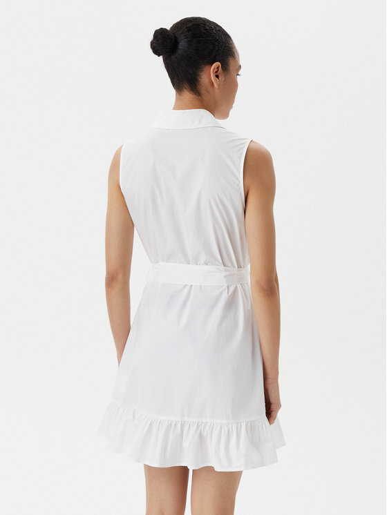 Gaudi Gaudi Vestito chemisier 511BD15020 Bianco Regular Fit
